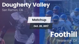 Matchup: Dougherty Valley vs. Foothill  2017