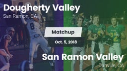 Matchup: Dougherty Valley vs. San Ramon Valley  2018