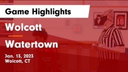 Wolcott  vs Watertown  Game Highlights - Jan. 13, 2023