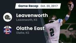 Recap: Leavenworth  vs. Olathe East  2017