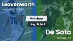 Matchup: Leavenworth High vs. De Soto  2018