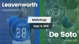 Matchup: Leavenworth High vs. De Soto  2019