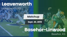 Matchup: Leavenworth High vs. Basehor-Linwood  2019