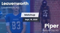 Matchup: Leavenworth High vs. Piper  2020