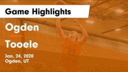 Ogden  vs Tooele  Game Highlights - Jan. 24, 2020