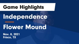 Independence  vs Flower Mound  Game Highlights - Nov. 8, 2021
