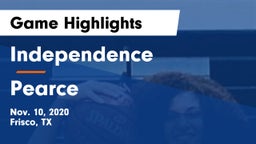Independence  vs Pearce  Game Highlights - Nov. 10, 2020