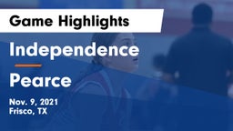 Independence  vs Pearce  Game Highlights - Nov. 9, 2021