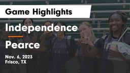 Independence  vs Pearce  Game Highlights - Nov. 6, 2023