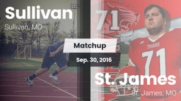 Matchup: Sullivan  vs. St. James  2016