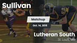 Matchup: Sullivan  vs. Lutheran South  2016
