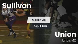 Matchup: Sullivan  vs. Union  2017