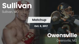 Matchup: Sullivan  vs. Owensville  2017