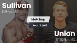 Matchup: Sullivan  vs. Union  2018
