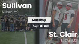 Matchup: Sullivan  vs. St. Clair  2019