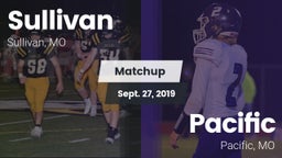 Matchup: Sullivan  vs. Pacific  2019