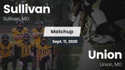 Matchup: Sullivan  vs. Union  2020