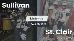 Matchup: Sullivan  vs. St. Clair  2020