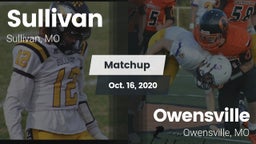 Matchup: Sullivan  vs. Owensville  2020
