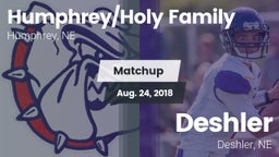 Matchup: Humphrey/Holy vs. Deshler  2018