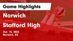 Norwich  vs Stafford High  Game Highlights - Oct. 15, 2022