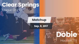 Matchup: Clear Springs High vs. Dobie  2017