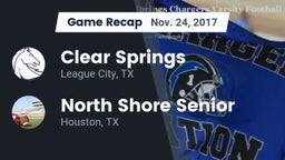 Recap: Clear Springs  vs. North Shore Senior  2017