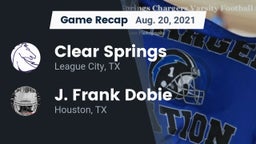 Recap: Clear Springs  vs. J. Frank Dobie  2021