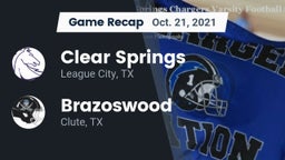 Recap: Clear Springs  vs. Brazoswood  2021