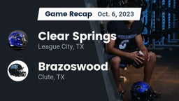 Recap: Clear Springs  vs. Brazoswood  2023