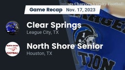 Recap: Clear Springs  vs. North Shore Senior  2023