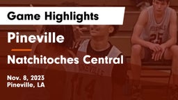Pineville  vs Natchitoches Central  Game Highlights - Nov. 8, 2023
