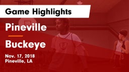 Pineville  vs Buckeye  Game Highlights - Nov. 17, 2018