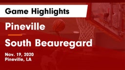Pineville  vs South Beauregard  Game Highlights - Nov. 19, 2020