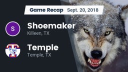 Recap: Shoemaker  vs. Temple  2018