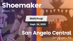 Matchup: Shoemaker High vs. San Angelo Central  2020