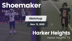 Matchup: Shoemaker High vs. Harker Heights  2020