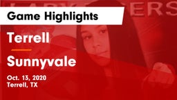 Terrell  vs Sunnyvale  Game Highlights - Oct. 13, 2020