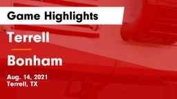Terrell  vs Bonham  Game Highlights - Aug. 14, 2021