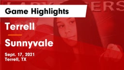 Terrell  vs Sunnyvale  Game Highlights - Sept. 17, 2021