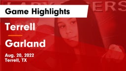 Terrell  vs Garland  Game Highlights - Aug. 20, 2022