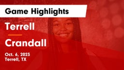 Terrell  vs Crandall Game Highlights - Oct. 6, 2023