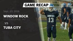 Recap: Window Rock  vs. Tuba City 2016