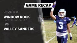 Recap: Window Rock  vs. valley sanders 2016