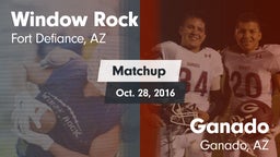 Matchup: Window Rock High vs. Ganado  2016