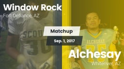 Matchup: Window Rock High vs. Alchesay  2017