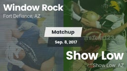 Matchup: Window Rock High vs. Show Low  2017
