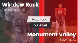 Matchup: Window Rock High vs. Monument Valley  2017