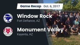 Recap: Window Rock  vs. Monument Valley  2017
