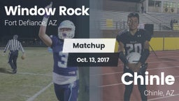Matchup: Window Rock High vs. Chinle  2017